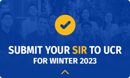 Submit Your SIR to UCR for Winter 2023